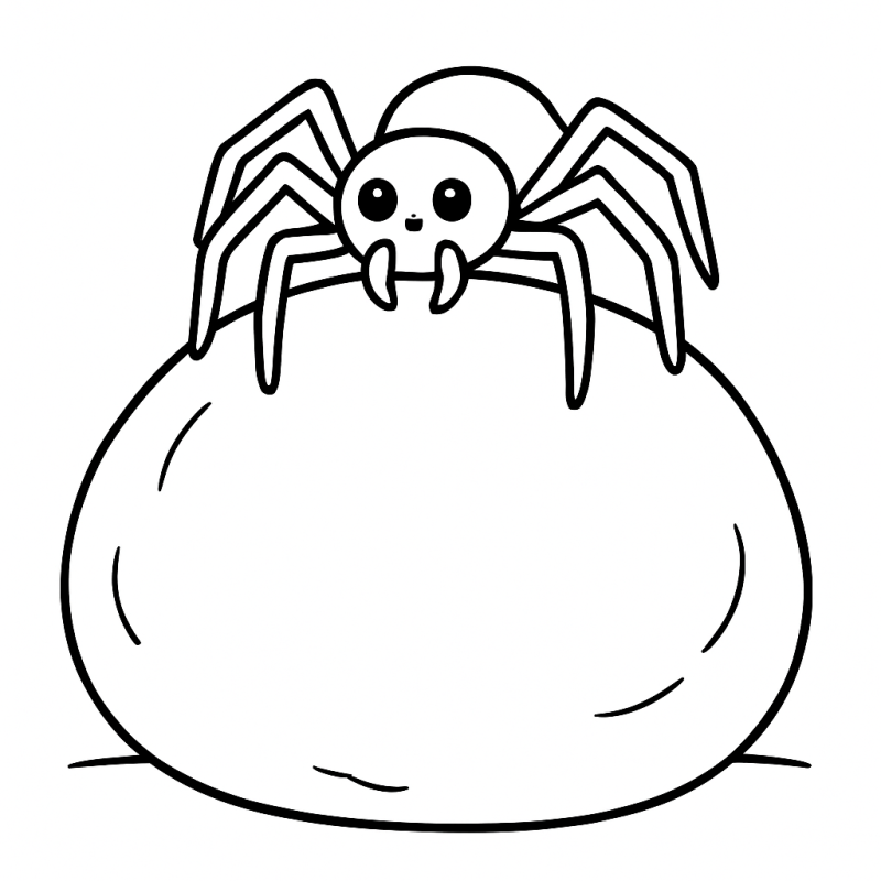 Colorindo a Aranha Simpática e Cartunesca