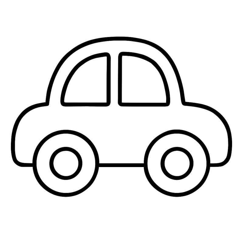 Desenho de Carro Clássico para Colorir: Use Sua Criatividade!