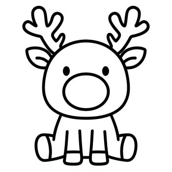 Desenhos de Natal para Crianças Pequenas