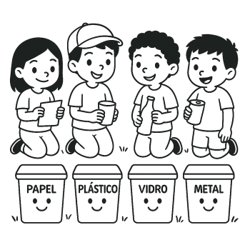 Desenhos Educativos para Colorir