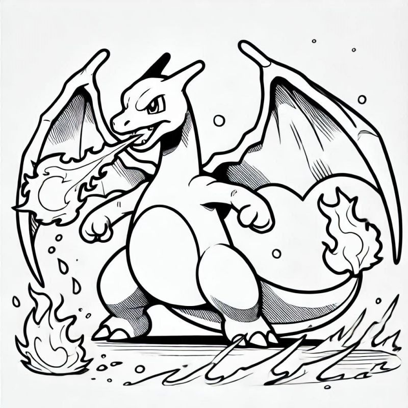Charizard: O Dragão de Fogo Espera por Você!