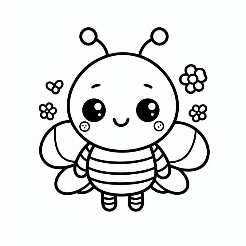 desenho para colorir simples