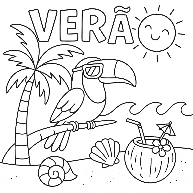 Colorindo o Verão Tropical com Diversão!