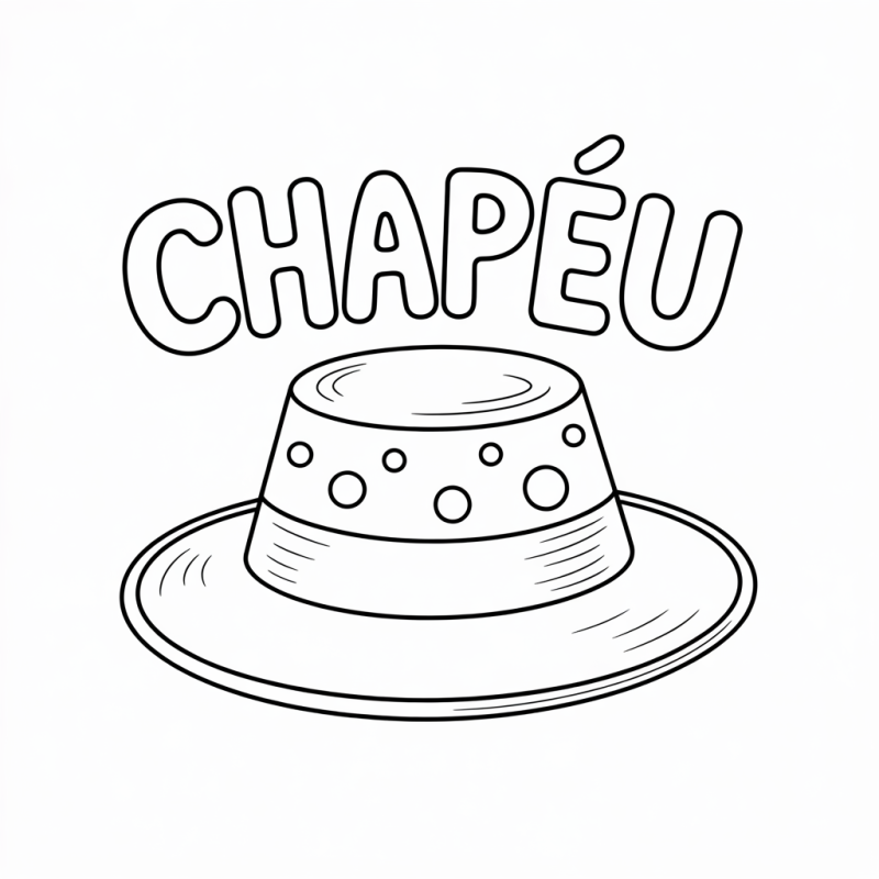 Colorindo Chapéus: Estímulo à Alfabetização Infantil