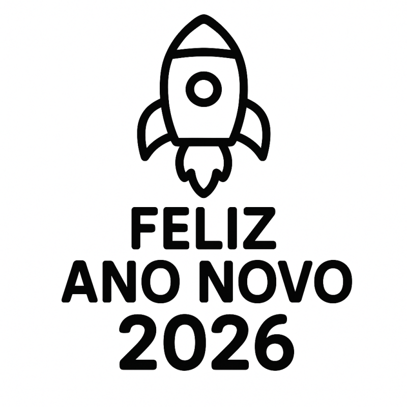 Um Foguete Cheio de Esperança para 2026