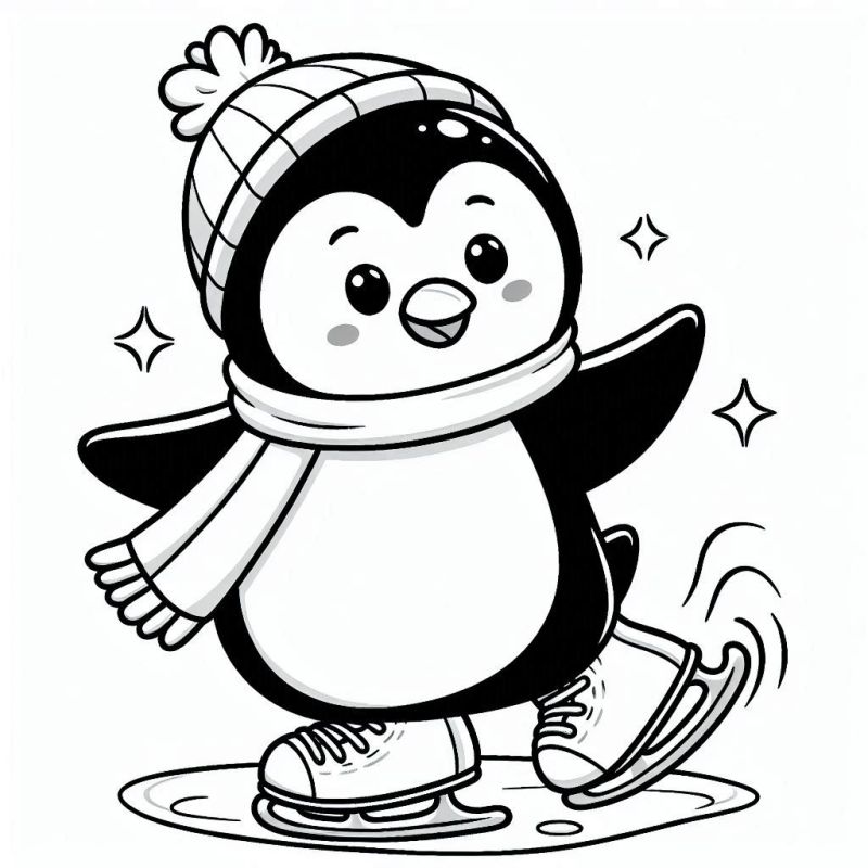 pinguim-fofinho-patinando-no-gelo-para-colorir.jpg