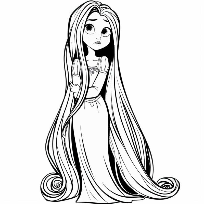 desenho-princesa-cabelos-longos-preocupada.png