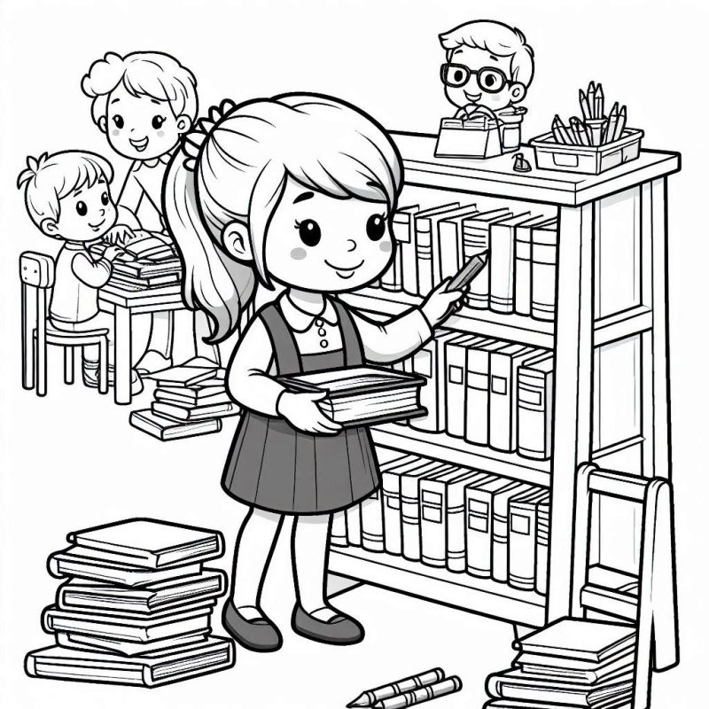 desenho para colorir educativo