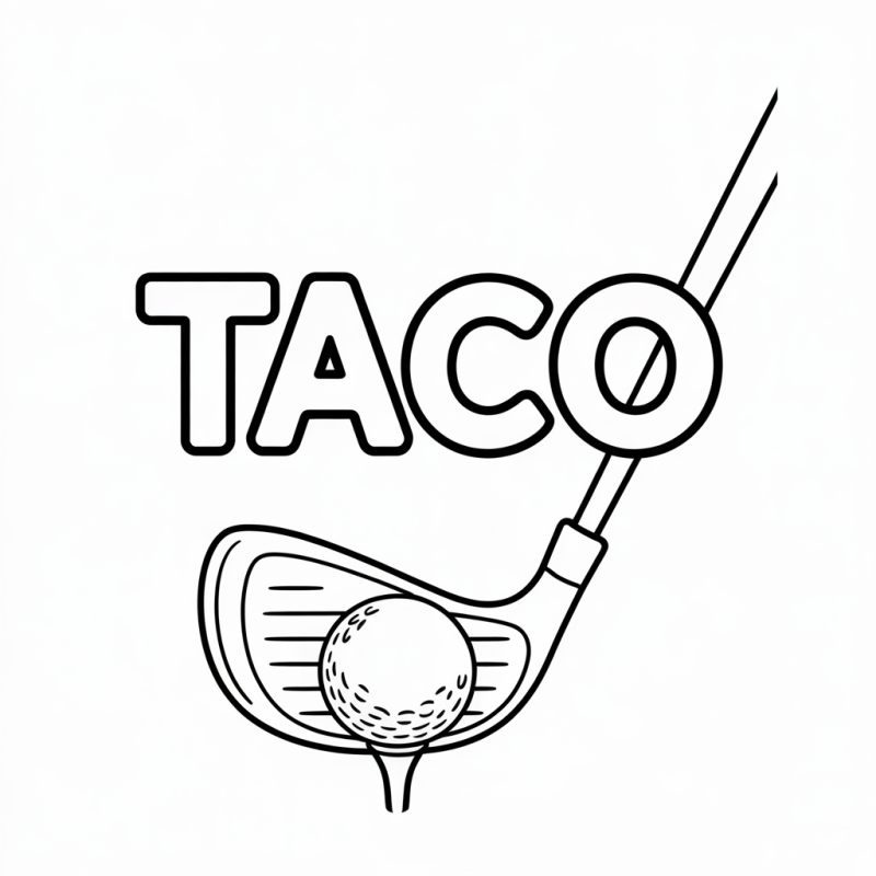 Explore o Desenho do TACO para Colorir